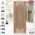 JHK-000 A boa qualidade econômica Engineered OAK-609 moldou a folha da porta do folheado do MDF de HDF Fabricação